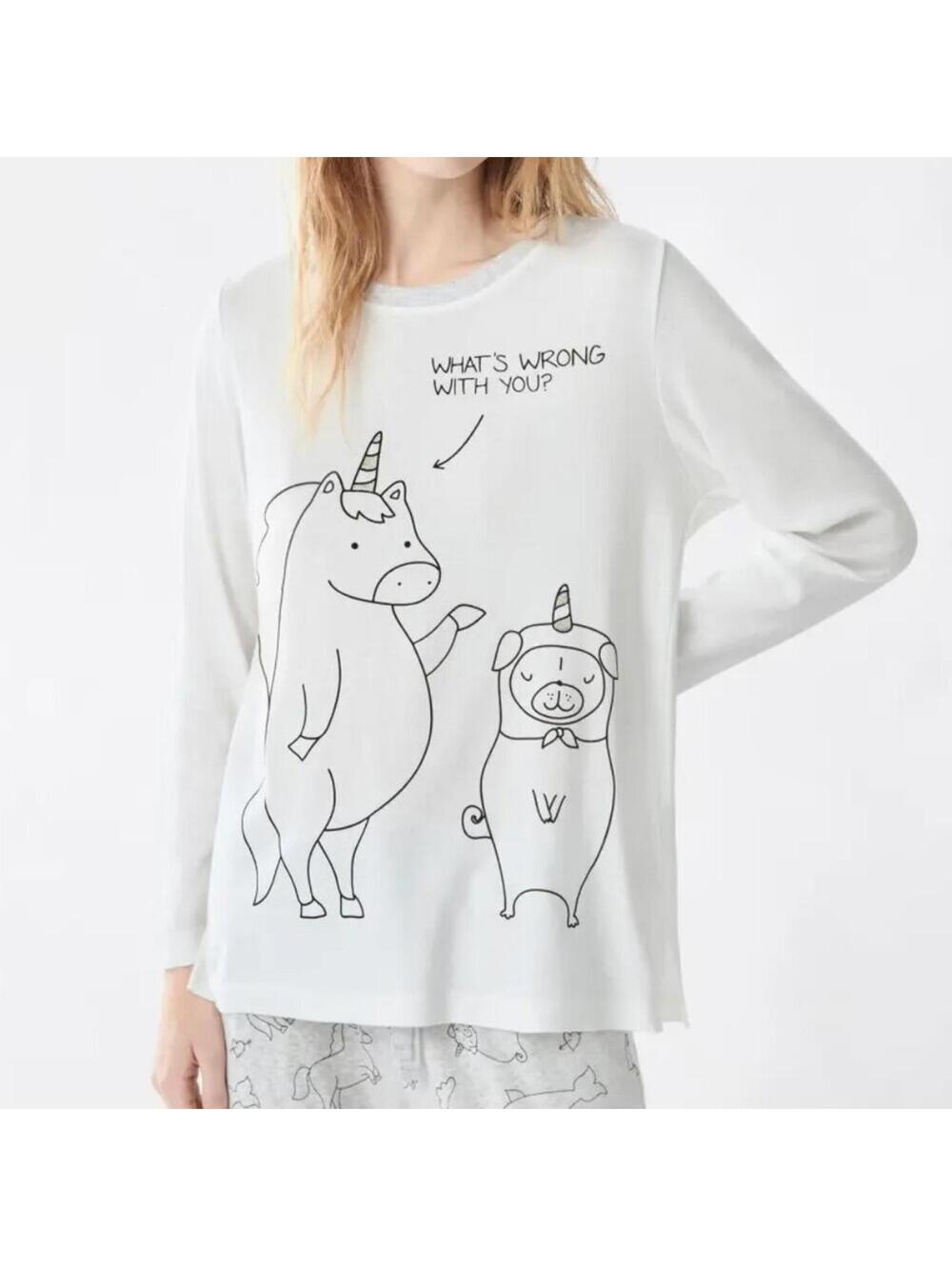Oysho Unicorn Top